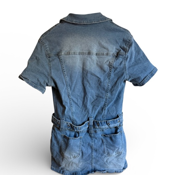 Denim Button-Up Dress - Picture 2 of 6
